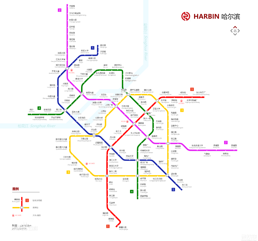哈爾濱市城市軌道交通近期建設規劃